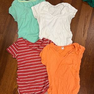 Lot of medium maternity t shirts